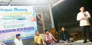 SILATURAHMI Anggota Komisi II DPR RI, Ace Hasan Syadzily,serta tasyakuran HUT Desa Bulagor, Kecamatan Pagelaran, Kabupaten Pandeglang.(Foto : Dendi/ tuntas media)