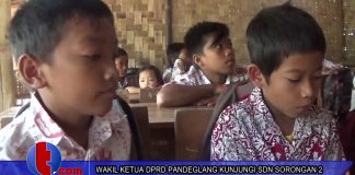 Wakil Ketua DPRD Pandeglang Tinjau Sekolah Mirip Kandang Ayam