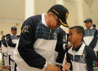 Kontingen Popda Dari Lebak Dilepas Siang Tadi