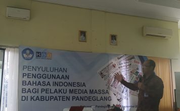 Sektor Publik Kurang Perhatikan Penggunaan Bahasa Indonesia