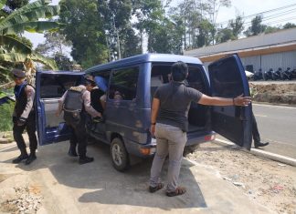 Jelang Pelantikan Presiden, Polres Pandeglang Perketat Keamanan
