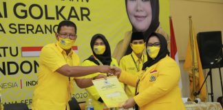 Ratu Ria Kembali Pimpin Golkar Kota Serang
