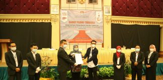 KPU Pandeglang Gelar Rapat Pleno Terbuka Penetapan Bupati Dan Wakil Bupati Pandeglang Terpilih