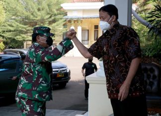 Gubernur Banten Terima Kunjungan Pangdam III/Siliwangi