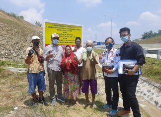 Meski Belum Dibayar, Lahan Warga Lebak Diambil Paksa Jalan Tol Serang – Panimbang