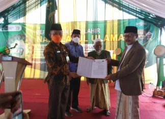 Di Harlah ke-99 Nahdatul Ulama, Pemprov Banten Hibahkan Tanah dan Gedung Kantor PWNU Banten
