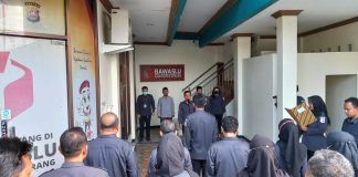 Tahapan Resmi Dimulai, Bawaslu Kabupaten Serang Siap Awasi Pemilu 2024