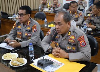 Polda Banten Gelar Anev Mingguan Terkait Gangguan Kamtibmas dan Laka Lantas