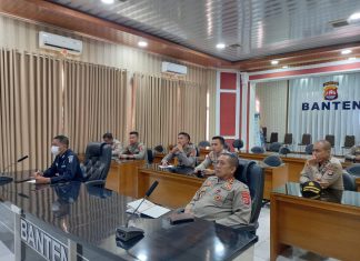 Polda Banten Ikuti Rapat Penanganan dan pencegahan PMK