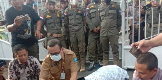 Fraksi PKS DPRD Kabupaten Serang Temui Mahasiswa yang Demo Kenaikan BBM