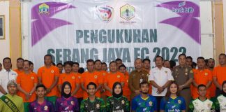 Launching Tim Musim 2022-2023, Serang Jaya Bidik Juara Zona Banten