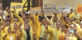 Serentak, Puluhan Ribu Warga Ikuti Jalan Sehat Partai Golkar di Banten
