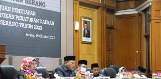 DPRD Kabupaten Serang Tetapkan 11 Macam Propemperda 2023