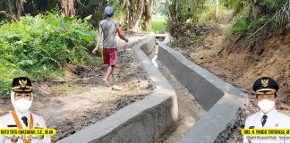 Tingkatkan Kualitas Air untuk Petani, Dinas PUPR Kabupaten Serang Perbaiki Jaringan Irigasi
