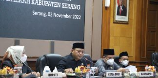 DPRD Kabupaten Serang Tetapkan Dua Raperda menjadi Perda