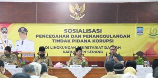Cegah dan Tanggulangi Tipikor, Pemkab Serang Gandeng Kejari Serang