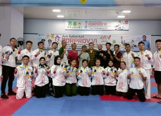 Karate Kota Serang Raih 7 Medali Emas di Porprov VI Banten
