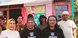 Ketua Golkar Banten Kunjungi Posko Pokja Relawan Banten di Cianjur