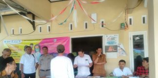 BPN Pandeglang Bagikan Ratusan Sertifikat PTSL di Desa Gunung Putri
