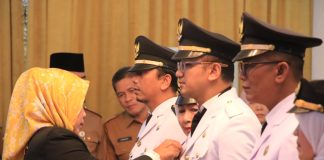 Bupati Serang Kukuhkan dan Lantik Ratusan Pejabat