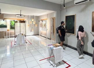Keren, Seniman Muda Banten Gelar Pameran Seni Visual “GoodMood” di Coffee Shop