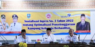 Pemkab Serang Wujudkan Kampung Keluarga Berkualitas