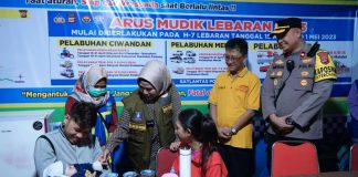 Pantau Arus Mudik, Bupati Serang Pastikan Pos Pelayanan Nyaman untuk Pemudik