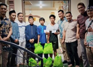Pegawai Prokopim Setda Pandeglang Santuni Anak Yatim