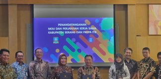Tambah Program Beasiswa, Bupati Serang Teken Kerjasama dengan ITB