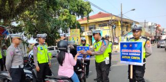 Hari Ke 4 Operasi Patuh Maung 2023, Ini Yang Dilakukan Satlantas Polres Pandeglang