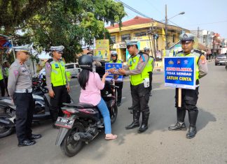 Hari Ke 4 Operasi Patuh Maung 2023, Ini Yang Dilakukan Satlantas Polres Pandeglang