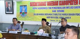 BI Banten Optimis Inflasi di Serang Terus Alami Penurunan