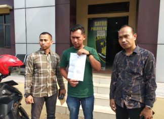 Penjaga Tiket Pantai Karangsari Pandeglang Lapor Polisi