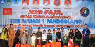 Milad ke 58, SMKN 1 Pandeglang Gelar Job Fair