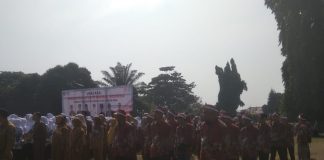 Puluhan Pejuang NKRI Ikut Upacara HUT Ke-78 RI di Pandeglang