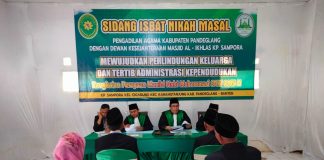 22 Pasangan Suami Istri di Kampung Sampora Pandeglang Ikuti Sidang Isbat Nikah