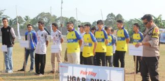 Sambut HUT ke-2 Porwan Pandeglang, 8 Tim Meriahkan Turnamen Sepak Bola