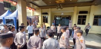 20 Anggota Polres Pandeglang Dites Urine