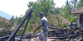 Akibat Korsleting Listrik, Satu Rumah di Pandeglang Rata Dengan Tanah