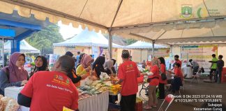 Gerakan Pangan Murah Dinas Ketapang Hadir di Acara HUT Provinsi Banten di KP3B