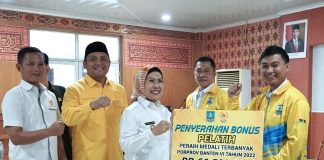 Bupati Serang Berikan Bonus Atlet Porprov hingga Rp3,46 M