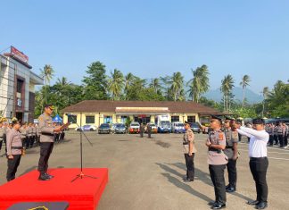 Kasatreskrim dan Kasatlantas di Polres Pandeglang Berganti