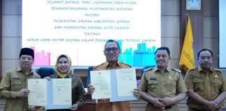 Wali Kota Cilegon Sampaikan Dua Raperda