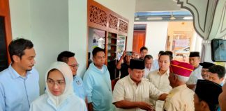Datangi Ulama di Pandeglang, Prabowo : Saya Dititipkan Beberapa Pesan