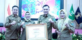 Pemkab Serang Kembali Raih Penghargaan Peduli HAM