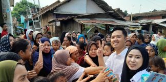 Wujudkan Program Capres Nomor Dua, BPP Kota Serang Penuhi Nutrisi Ratusan Warga Link Unyur Kota Serang
