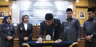 Selama 2023, Pemkab Serang dan DPRD Lahirkan Delapan Perda