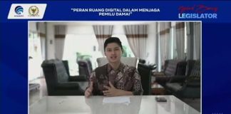 Jadi Narsum Webinar, Rizki Ingatkan Masyarakat Jaga Kondusifitas Jelang Pemilu