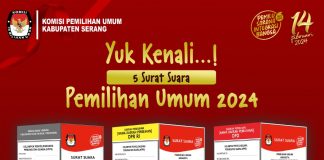 Iklan Sosialisasi Pemilu 2024 KPU Kabupaten Serang