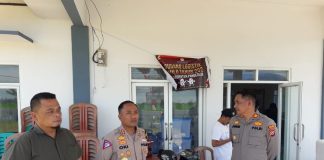 Tinjau Distribusi Logistik Pemilu, Kapolres Pandeglang Ingatkan Masyarakat Untuk Jaga Kamtibmas
